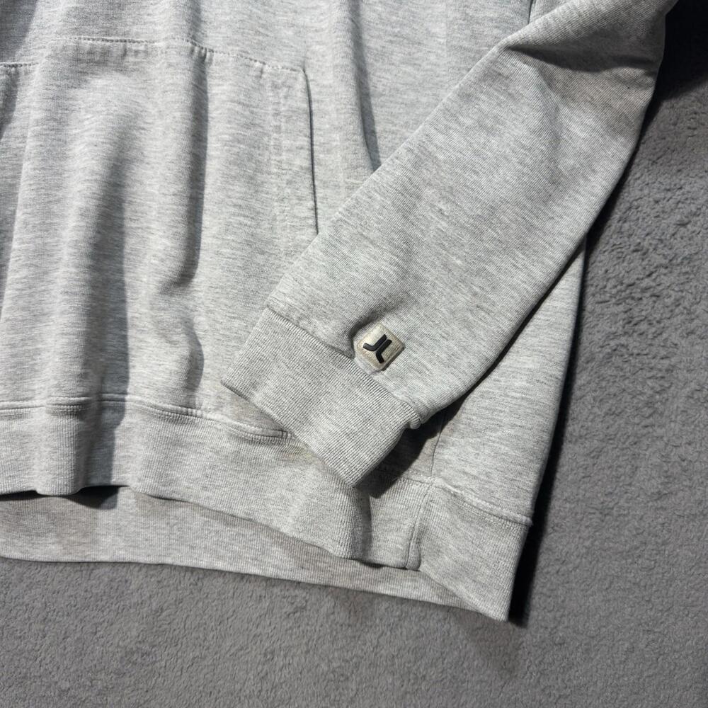 WeSC‎ Gray Pullover Hoodie XL Logo Kangaroo Pocket Streetwear - Picture 7 of 9